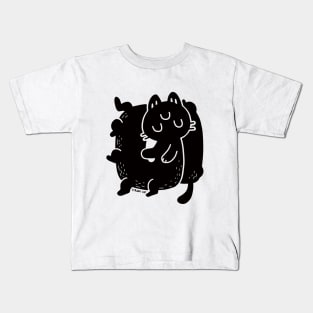 STRANGE CAT - take a nap Kids T-Shirt